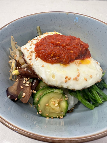 Seasoned Herring Roe Bibimbap: A Unique Twist on a Classic Korean Dish