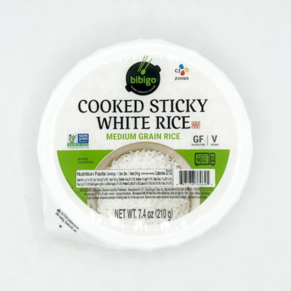 Bibigo Cooked Sticky Rice 햇반 7.4oz (210g)