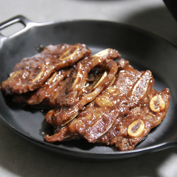 양념갈비 korean beef shortribs