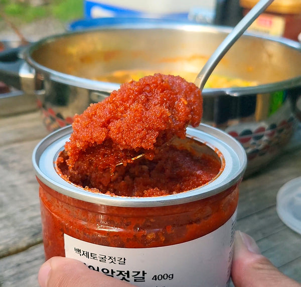 Seasoned Herring Roe Jeotgal 청어알젓갈 14oz (400g)