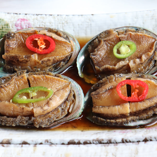 Soy-Marinated Abalone 전복장 - 4pc 10oz. (280g)