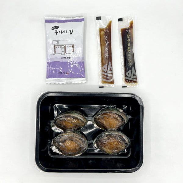 Soy-Marinated Abalone 전복장 - 4pc 10oz. (280g)