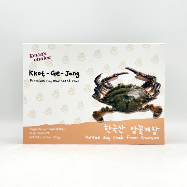 Jjaebo Soy Crab (Single Serve) 째보 혼밥 간장게장 12.3oz (350g)