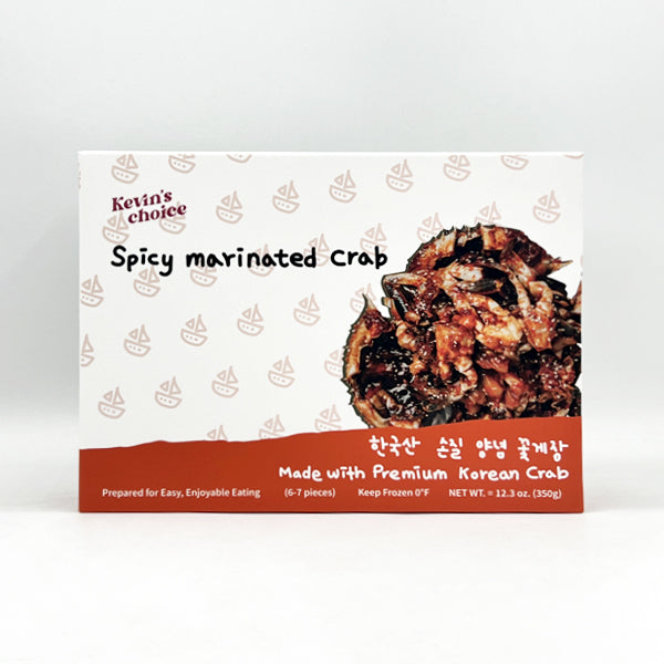 JJaebo Spicy Crab Gejang 째보 양념게장 12.3lb (350g)