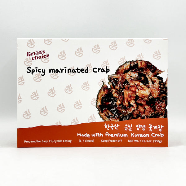 spicy marinated crab 한국산 양념게장