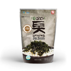 stir fried hijiki seaweed korean sidedish 김자반