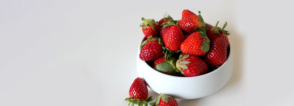 Korean strawberry vitaberry in a bowl